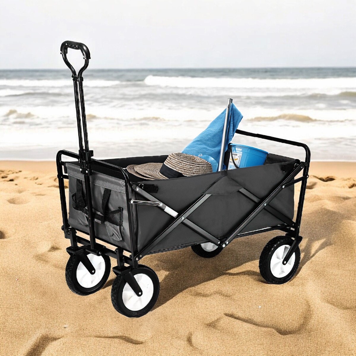 Foto 4 | Carrito Multifuncional Ilios Innova Negro Plegable