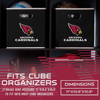 Foto 3 | Contenedor De Almacenamiento Franklin Sports Nfl Arizona Cardinals - Venta Internacional.