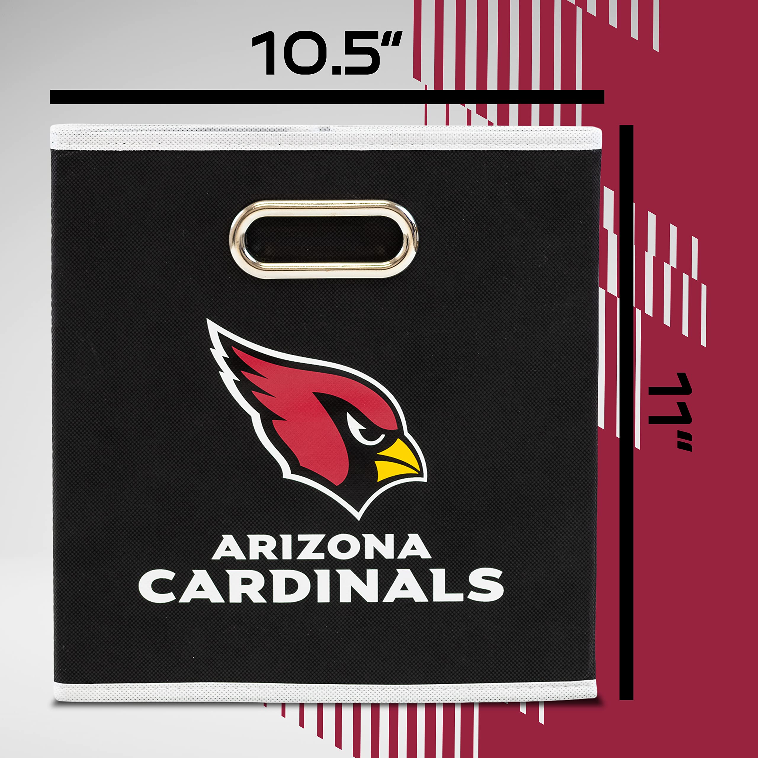 Foto 8 pulgar | Contenedor De Almacenamiento Franklin Sports Nfl Arizona Cardinals - Venta Internacional.