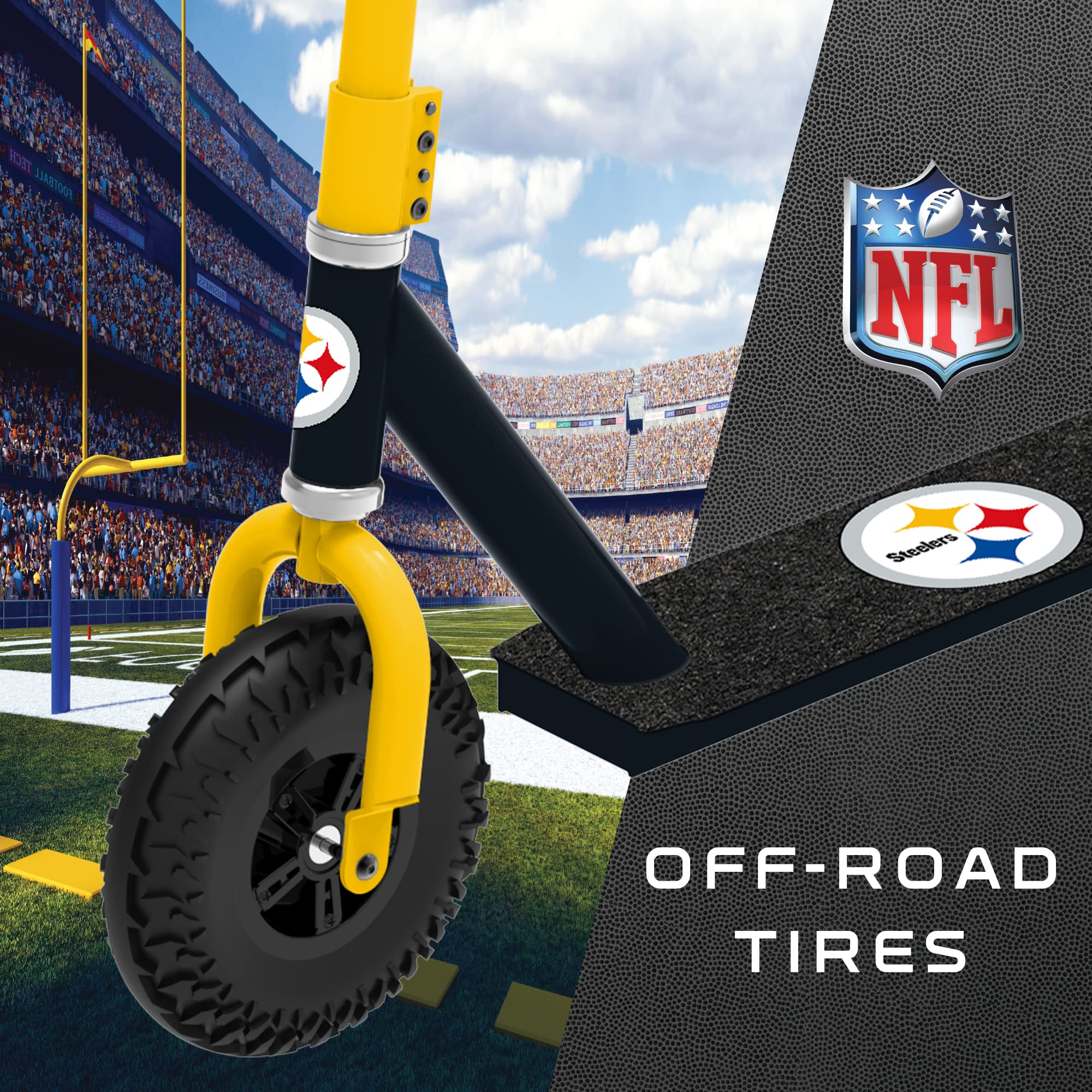 Foto 3 pulgar | Logotipos Oficiales De La Nfl Off-road De Kick Scooter Hover-1 Nfl - Venta Internacional.