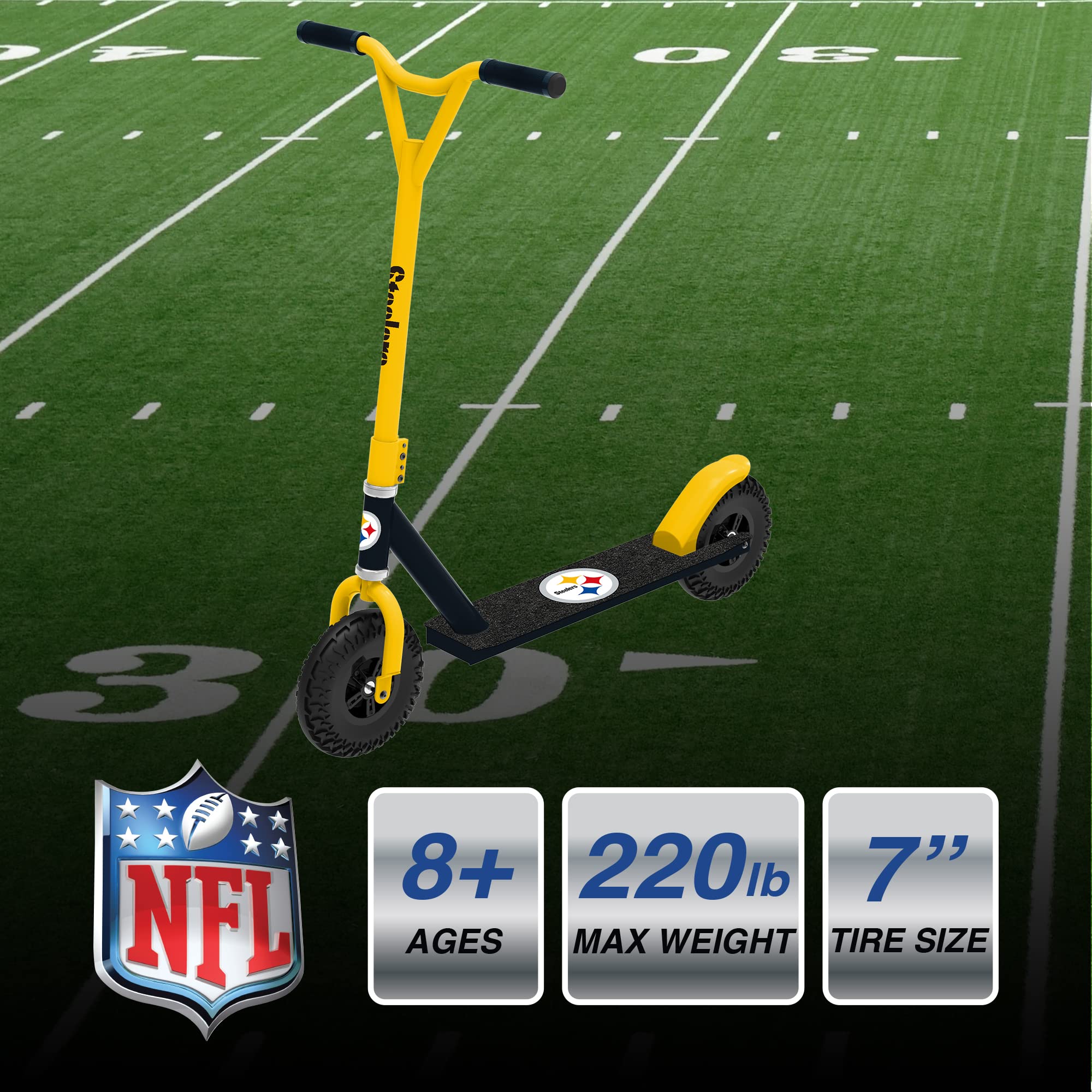 Foto 3 | Logotipos Oficiales De La Nfl Off-road De Kick Scooter Hover-1 Nfl - Venta Internacional.