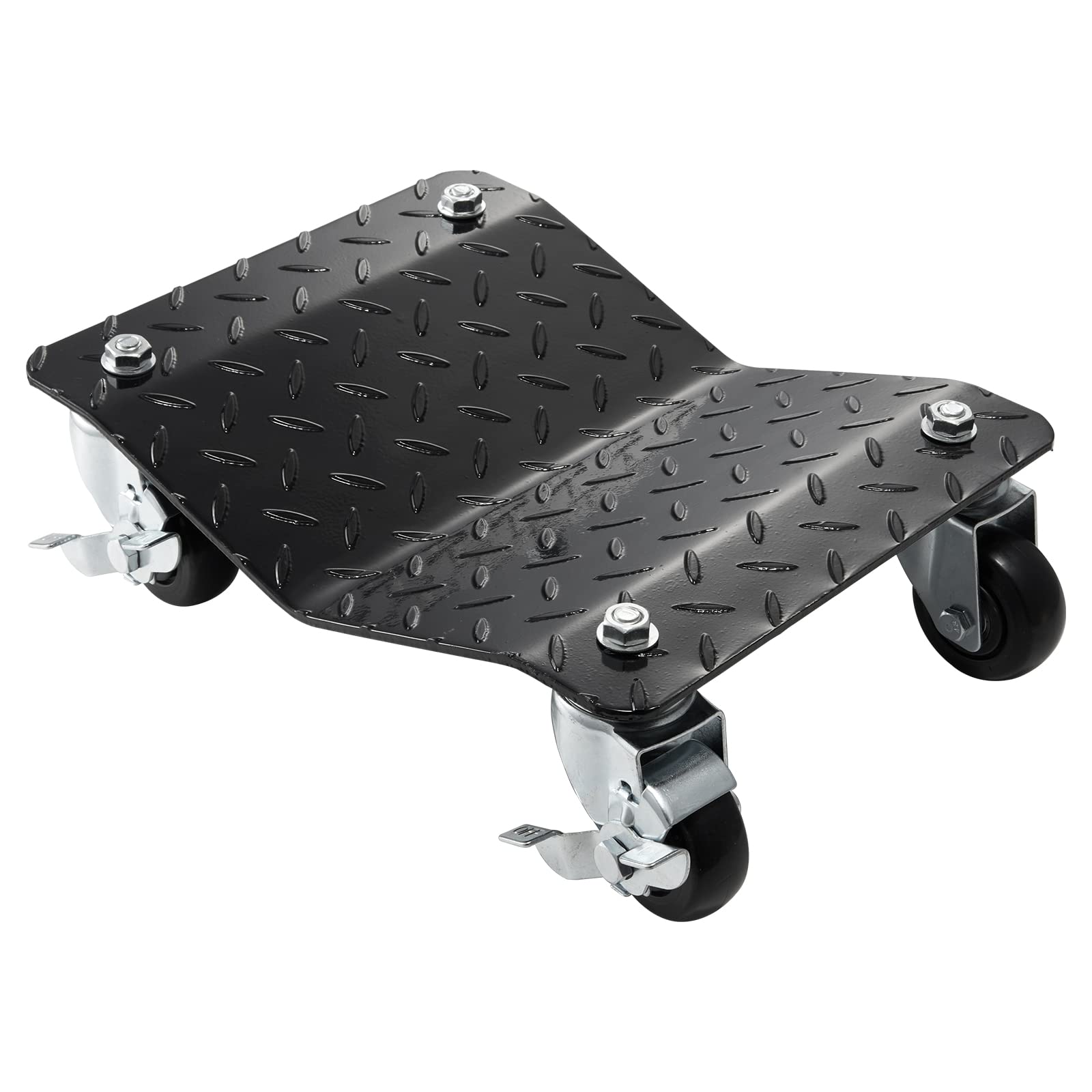 Foto 5 pulgar | Rueda De Coche Dolly Vevor 2722 Kg Con Frenos, Juego De 4 Piezas - Venta Internacional.