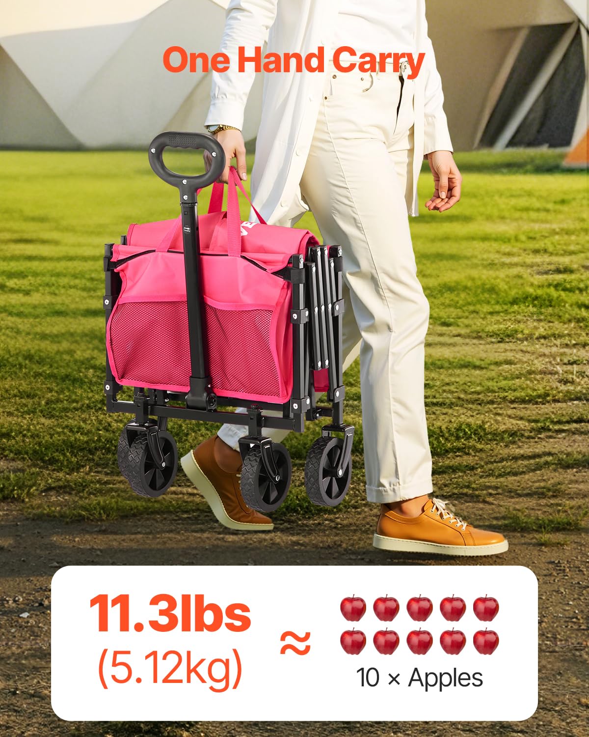 Foto 5 pulgar | Carrito Plegable Vevor con Ruedas - Venta Internacional