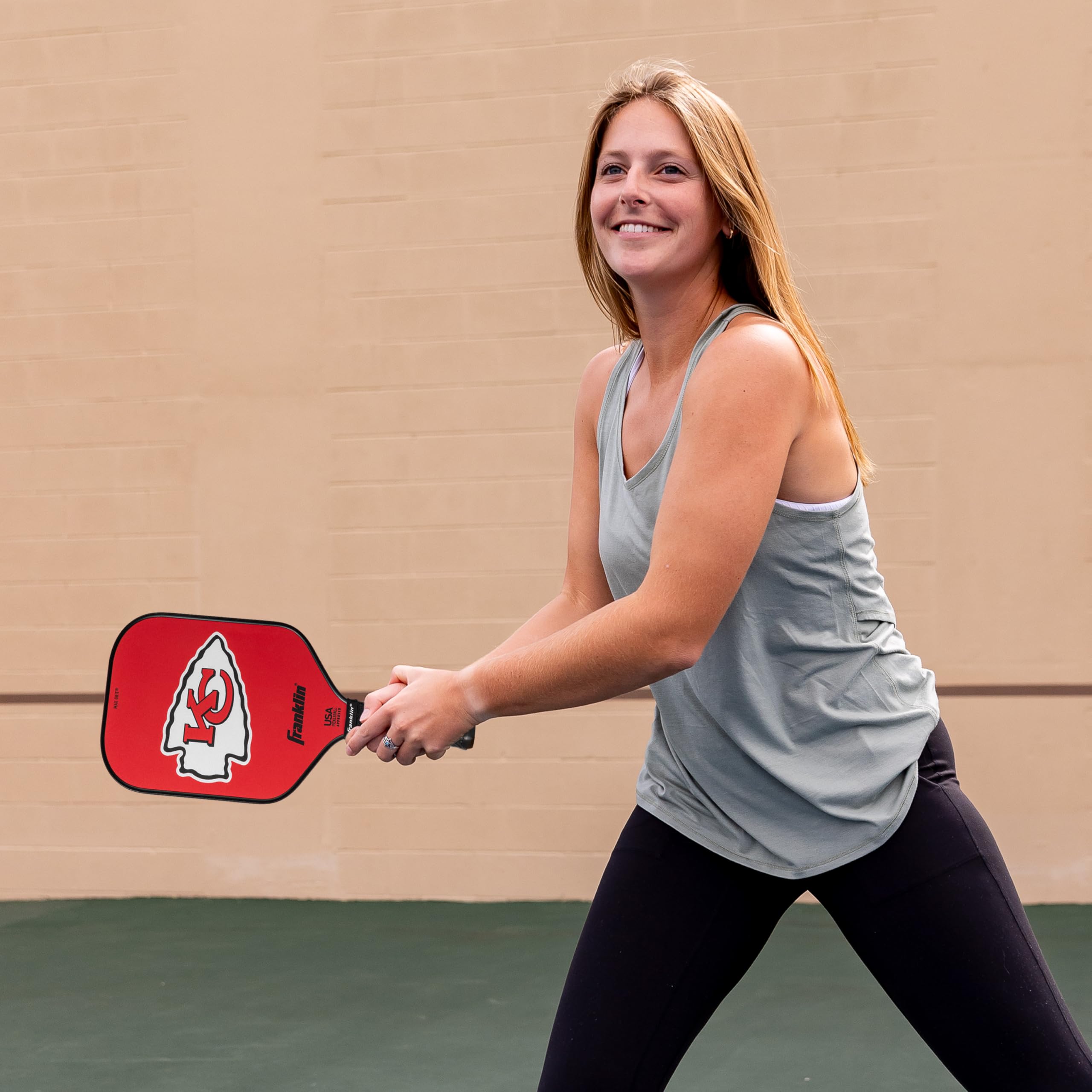 Foto 6 pulgar | Pickleball Paddle Franklin Sports Kansas City Chiefs Nfl - Venta Internacional.