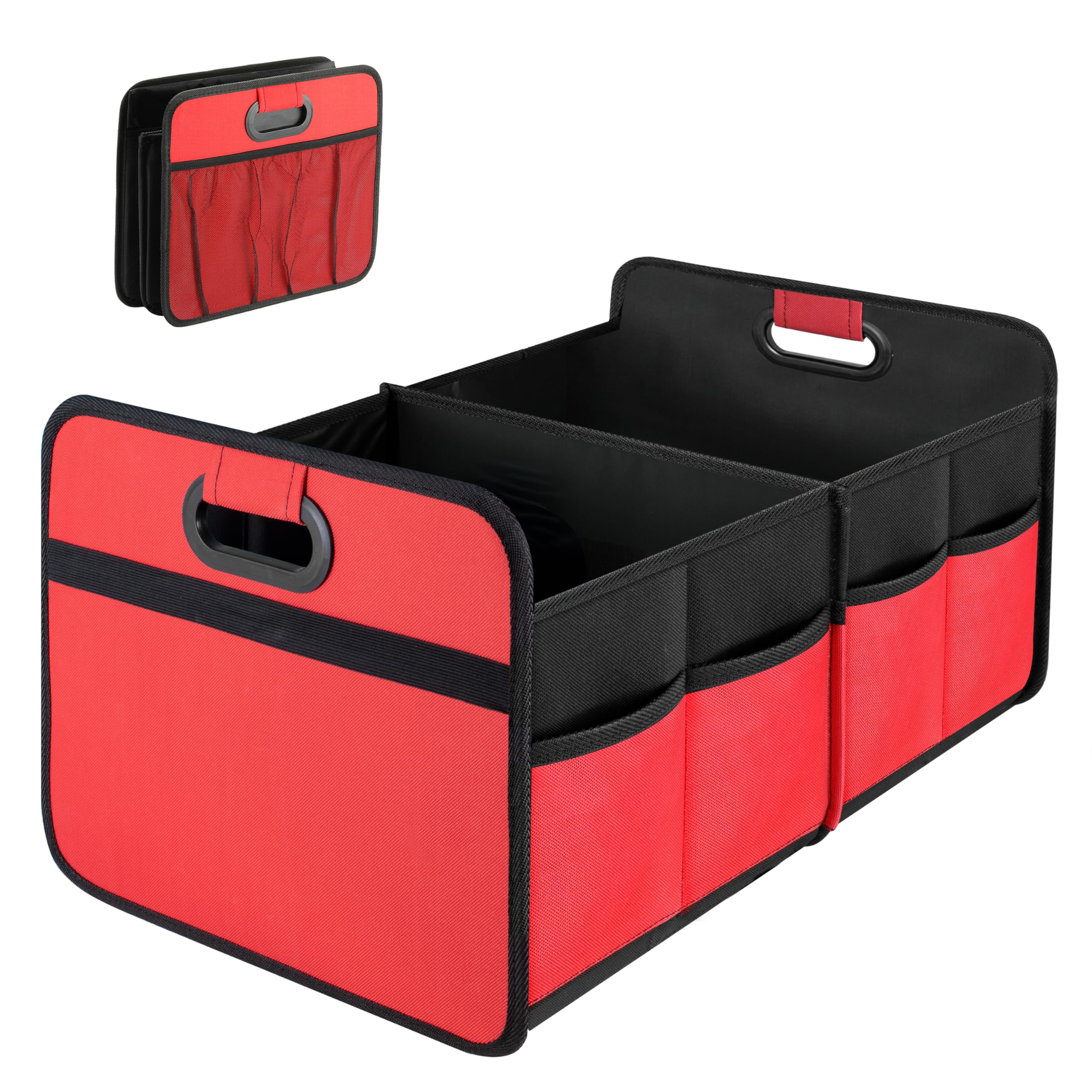 Foto 1 | Organizador De Maletero De Coche, Sencillo, De Lujo, 2 Compartimentos, Impermeable - Venta Internacional.