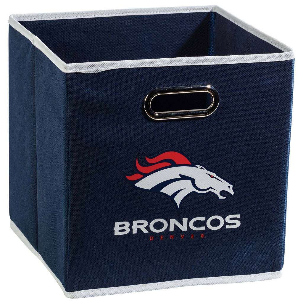 Foto 2 pulgar | Cubo De Almacenamiento Plegable Franklin Sports Nfl Denver Broncos - Venta Internacional.