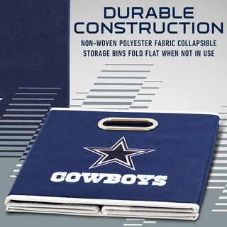 Foto 4 | Contenedor De Almacenamiento Plegable Franklin Sports Nfl Dallas Cowboys - Venta Internacional.