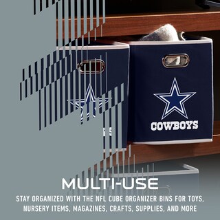 Foto 5 | Contenedor De Almacenamiento Plegable Franklin Sports Nfl Dallas Cowboys - Venta Internacional.