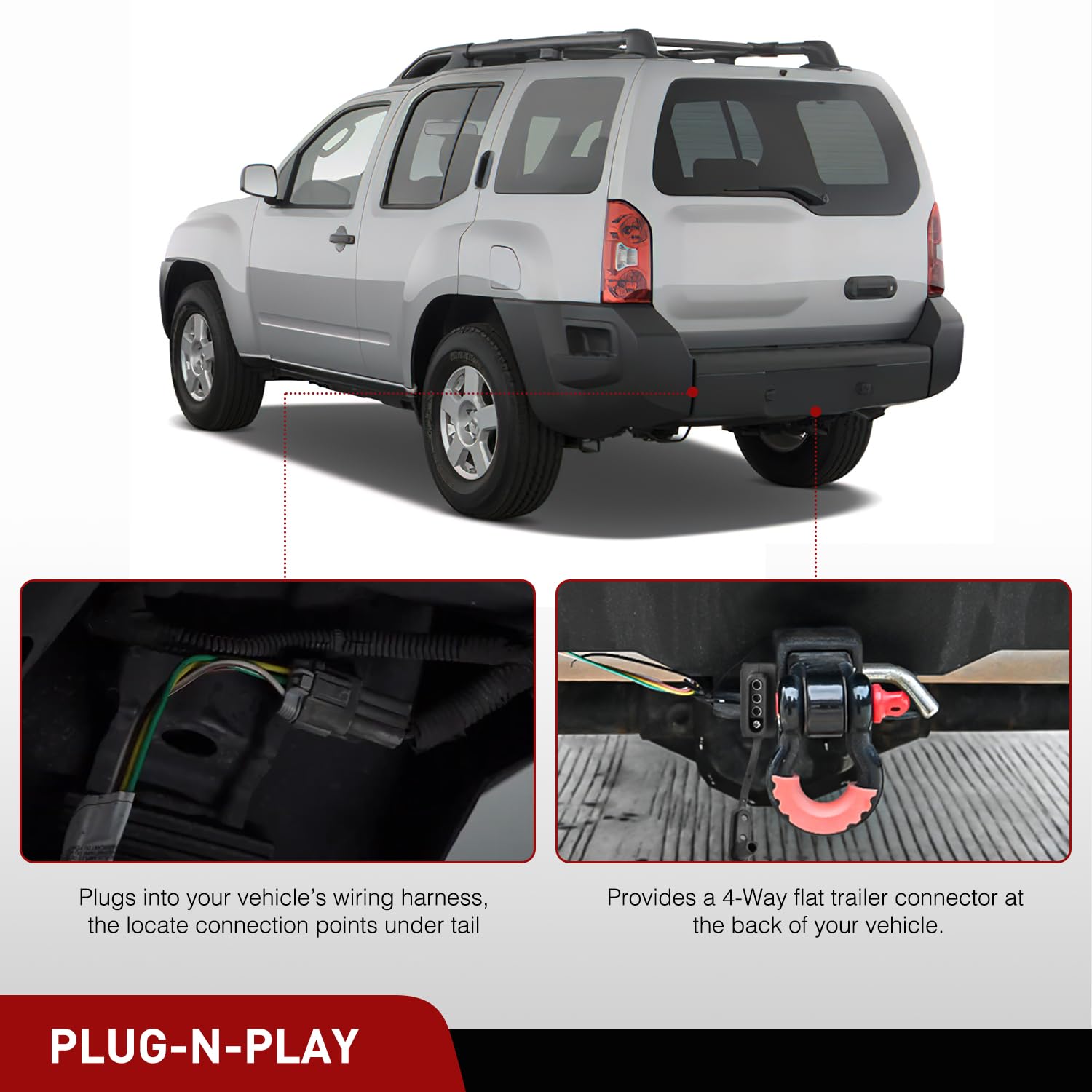 Foto 4 pulgar | Arnés De Cableado Para Remolque Nilight 55441 Custom Para Nissan - Venta Internacional.