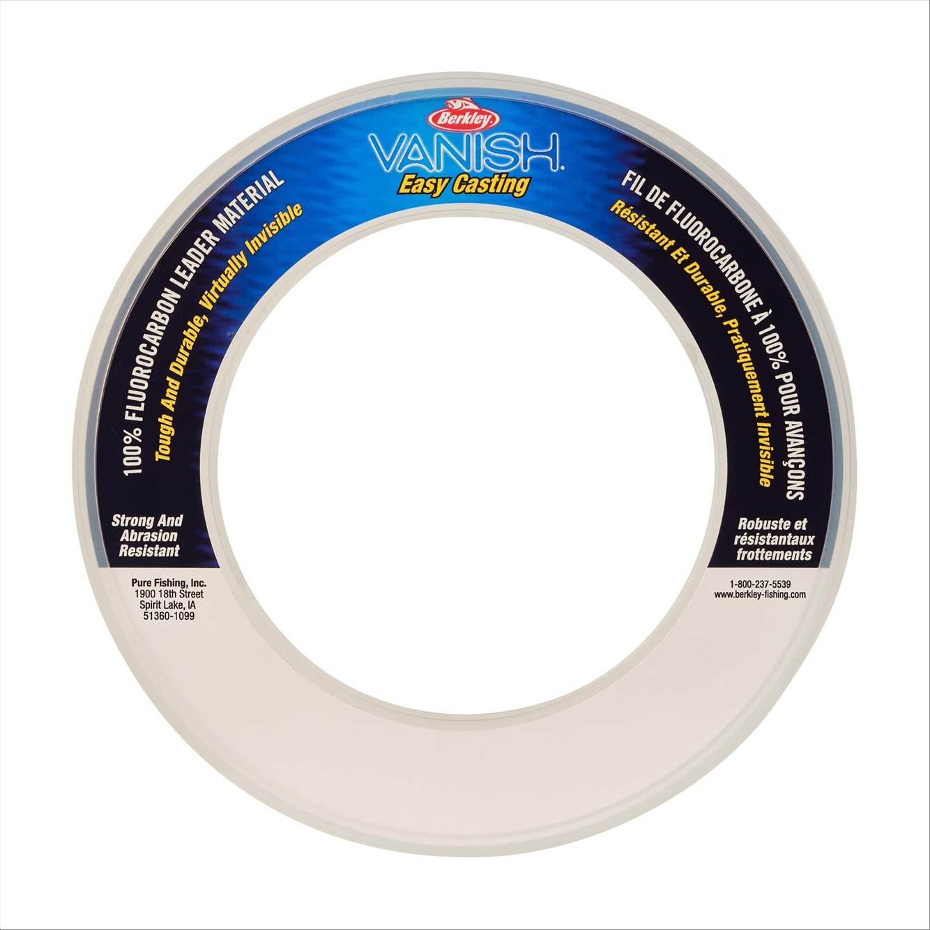 Foto 2 pulgar | Línea De Pesca Con Fluorocarbono Berkley Vanish  60 Libras | 27,2 Kg - Venta Internacional.