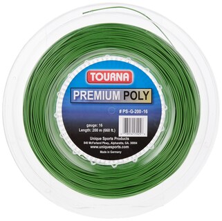 Foto 1 | Cuerda De Tenis Tourna Premium Poly Durable, 16 G, 660 Pies, Verde - Venta Internacional.