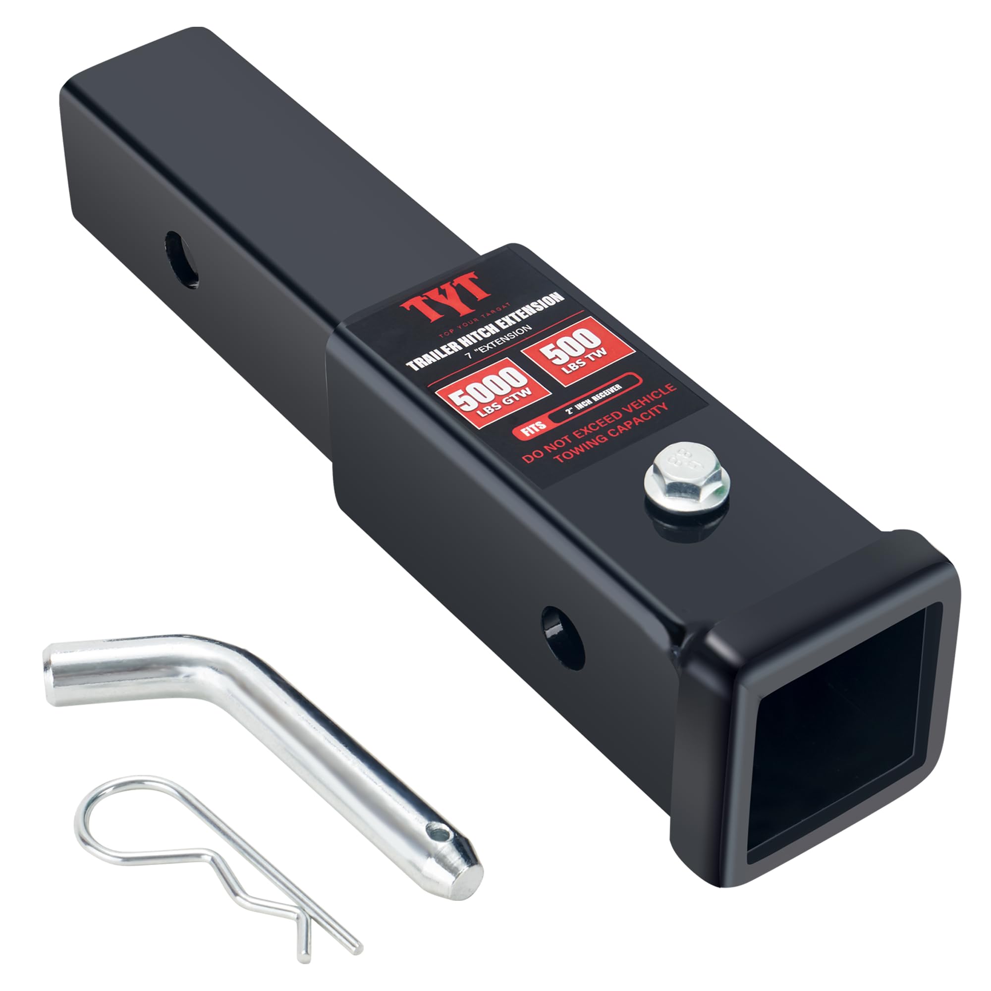 Foto 2 pulgar | Extensor De Tubo De Enganche Para Remolque Tyt Para 2 Receptores  Extensión De 18 Cm - Venta Internacional.