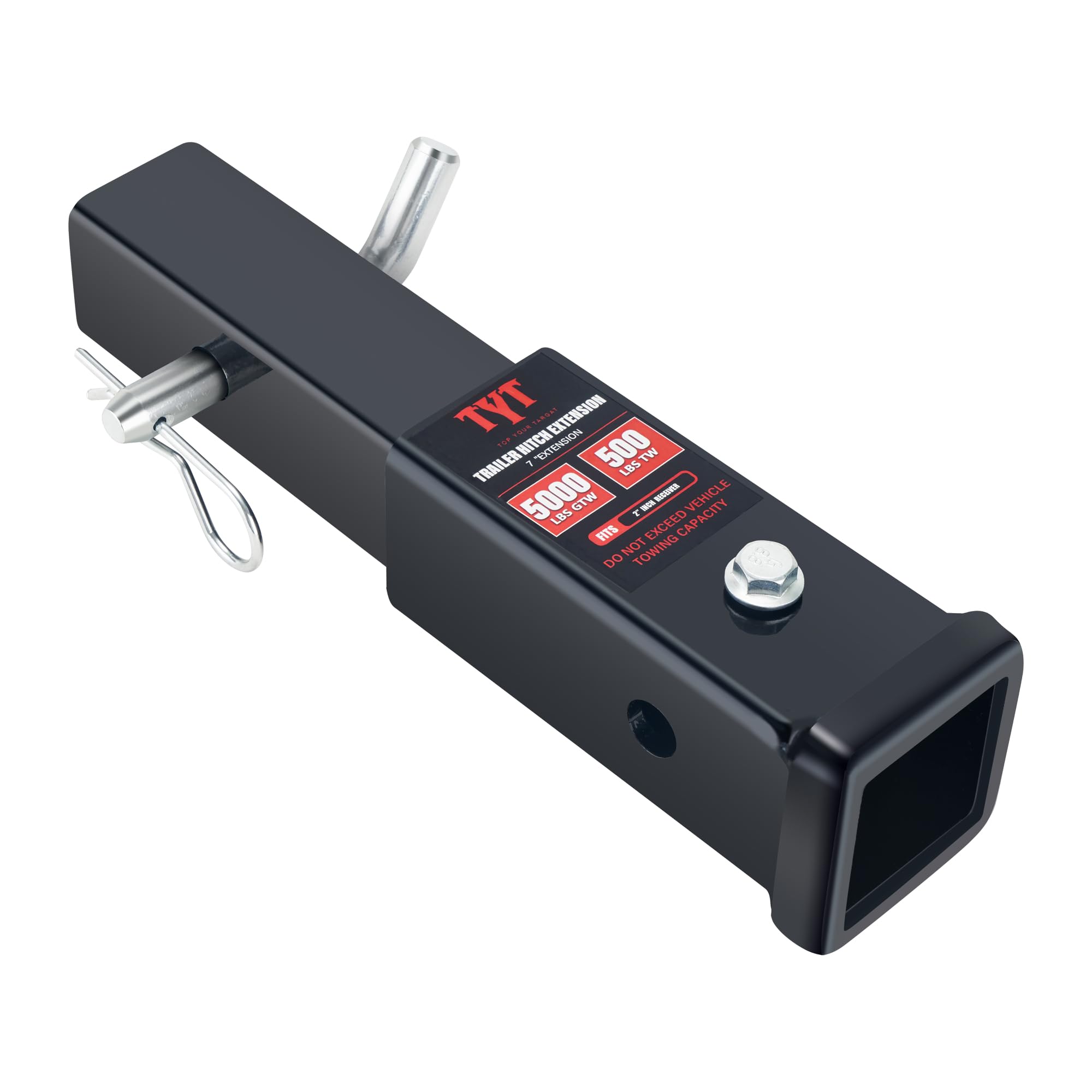 Foto 7 pulgar | Extensor De Tubo De Enganche Para Remolque Tyt Para 2 Receptores  Extensión De 18 Cm - Venta Internacional.