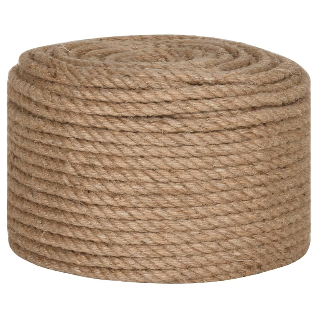 Foto 1 | Cuerda De Yute Vidaxl Natural  100% Yute  0 6 Cm De Grosor  100 M - Venta Internacional.