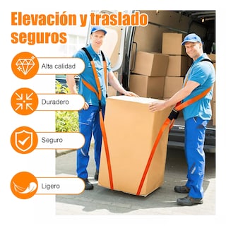 Foto 3 | Correas Móviles Correas Para Levantar Mover Muebles Eo Safe Imports Esi-16393 Multicolor