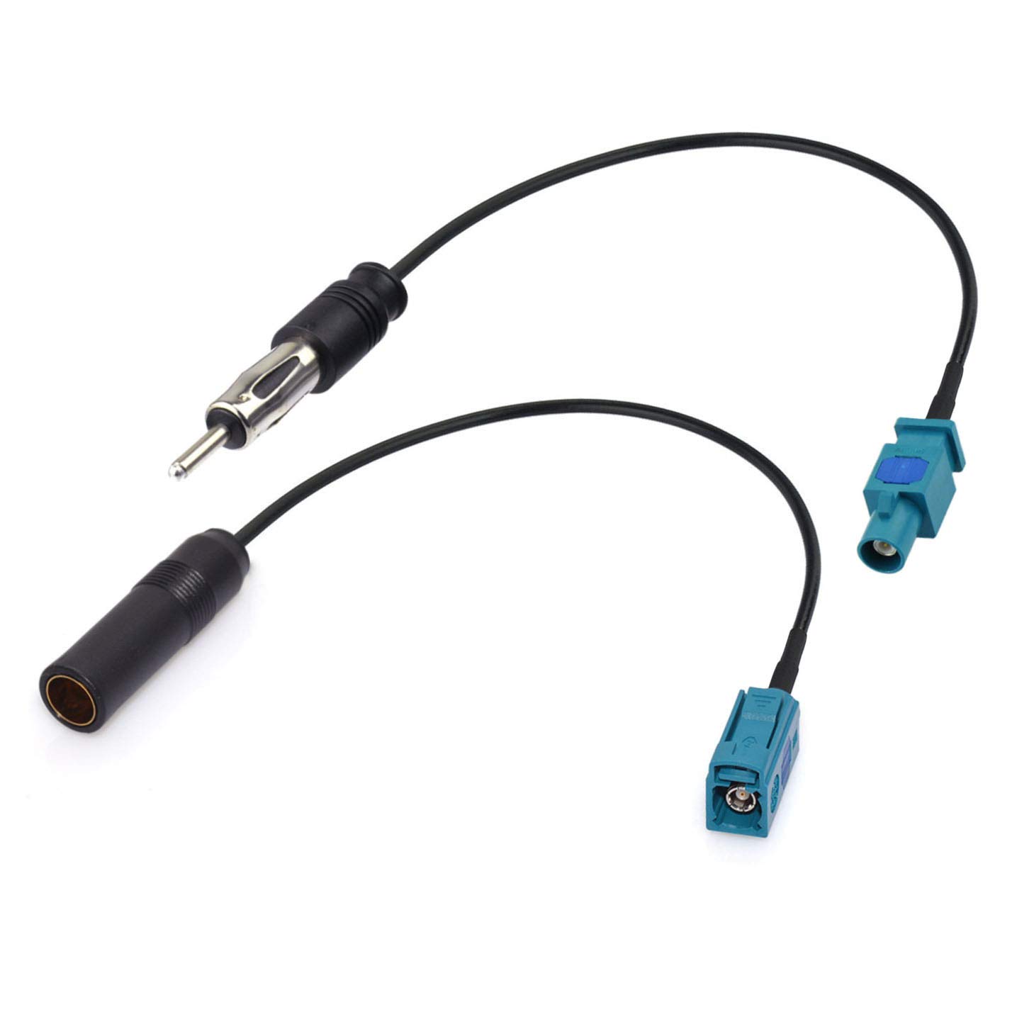 Foto 2 pulgar | Cable Adaptador De Antena Bingfu Fakra Z Macho Hembra A Din - Venta Internacional.