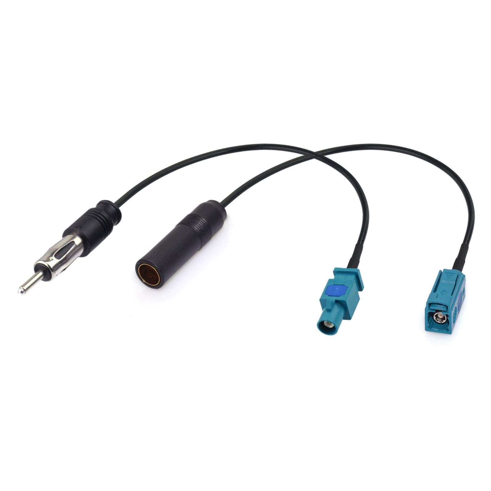 Foto 3 pulgar | Cable Adaptador De Antena Bingfu Fakra Z Macho Hembra A Din - Venta Internacional.