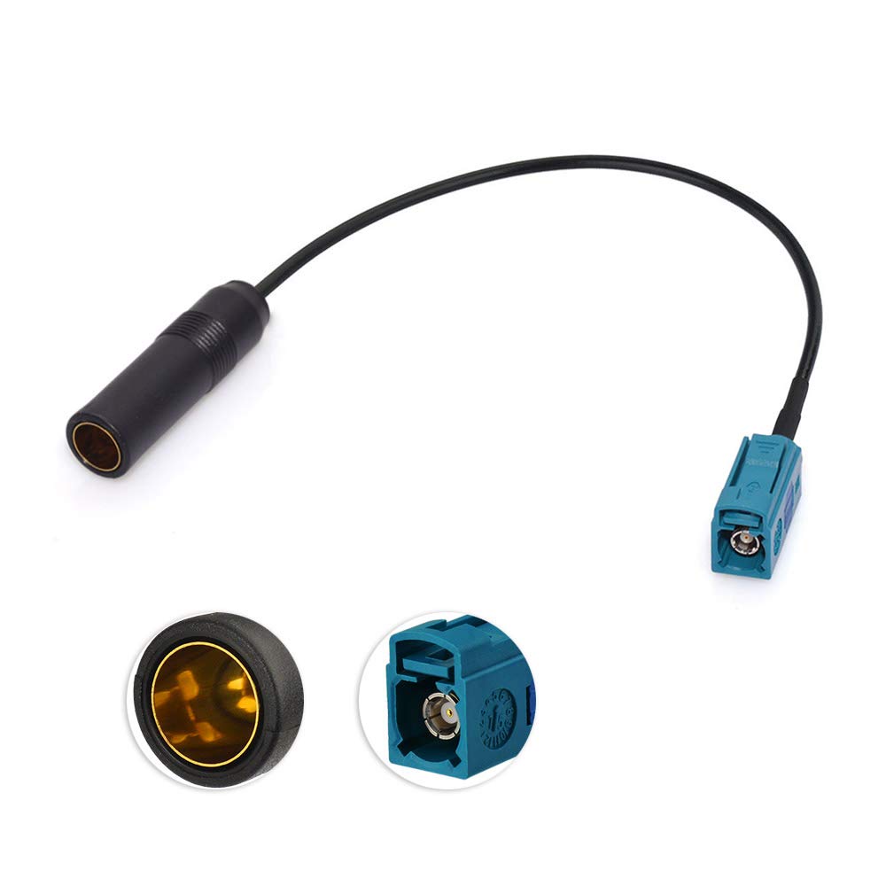Foto 7 pulgar | Cable Adaptador De Antena Bingfu Universal Fakra Z Hembra A Din - Venta Internacional.