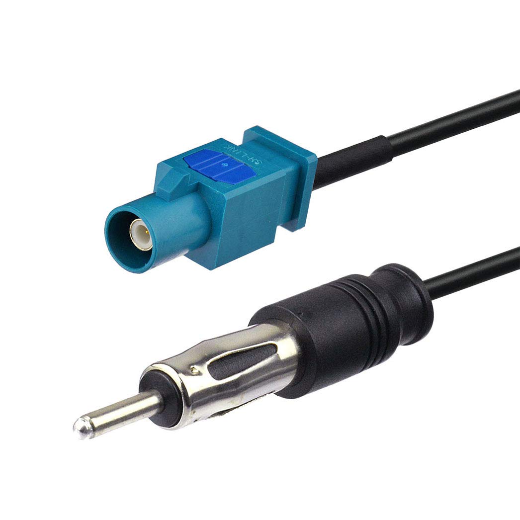 Foto 4 | Adaptador De Antena De Coche Bingfu Fakra Z Macho A Conector Din De 30 Cm - Venta Internacional.