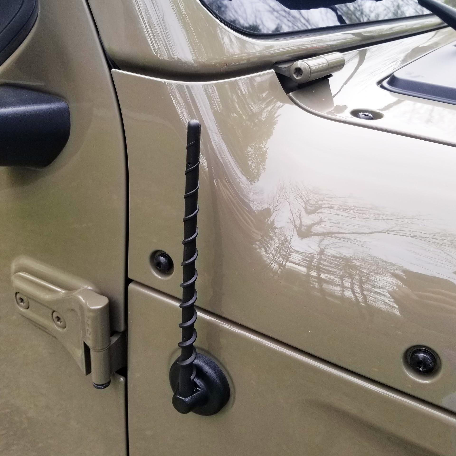Foto 4 pulgar | Antena Vofono De 9 Pulgadas Para Jeep Wrangler Gladiator Jl Jk Jt - Venta Internacional.