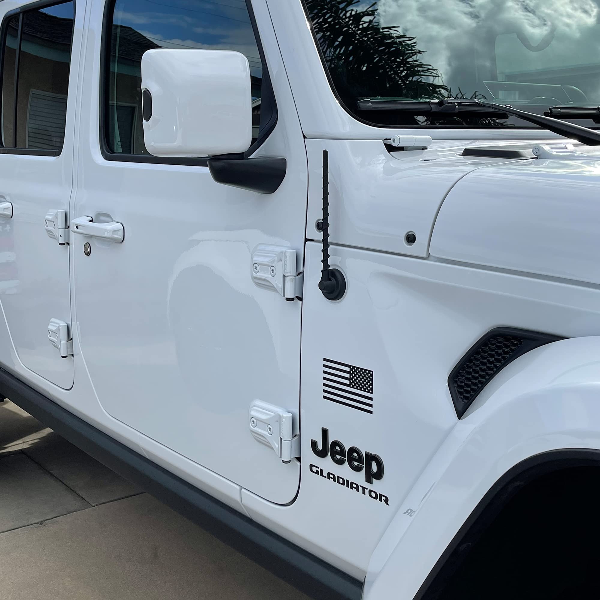 Foto 8 pulgar | Antena Vofono De 9 Pulgadas Para Jeep Wrangler Gladiator Jl Jk Jt - Venta Internacional.