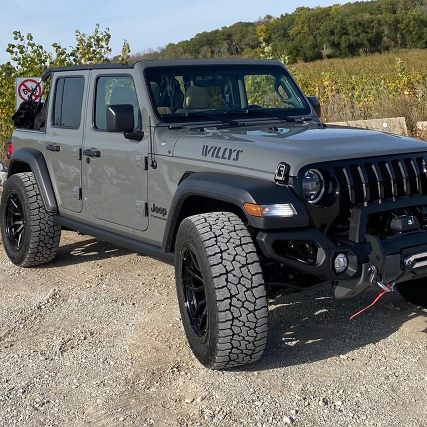 Foto 5 pulgar | Antena Vofono 33cm Para Jeep Wrangler Gladiator 2007-2025 - Venta Internacional.