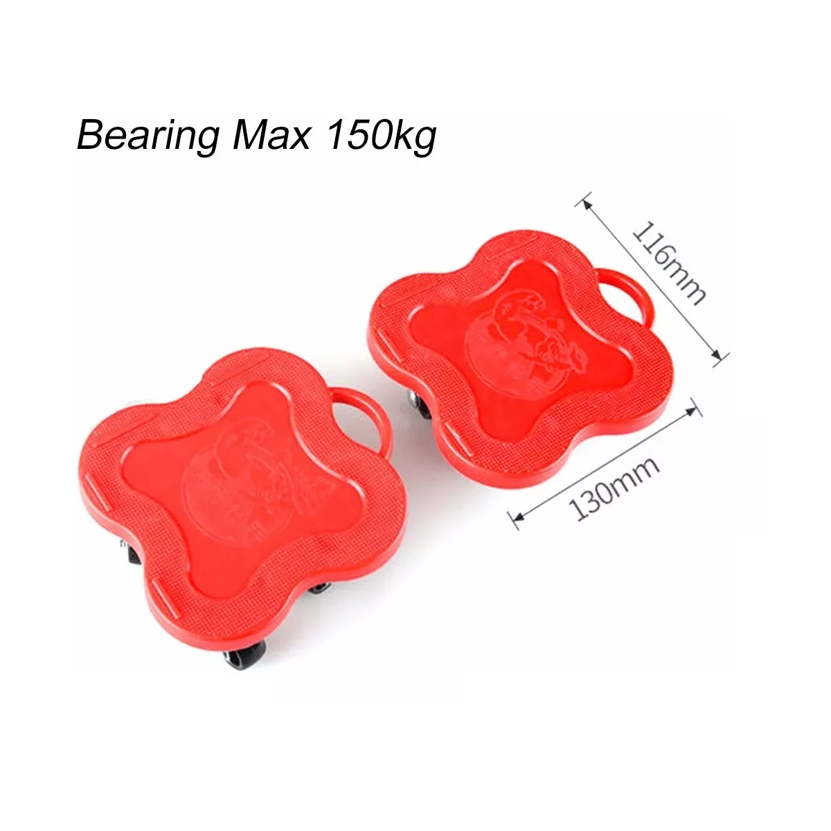 Foto 3 pulgar | Herramienta Elevadora Con Ruedas Para Mover Muebles Pesados Eo Safe Imports Esi-16027 Rojo