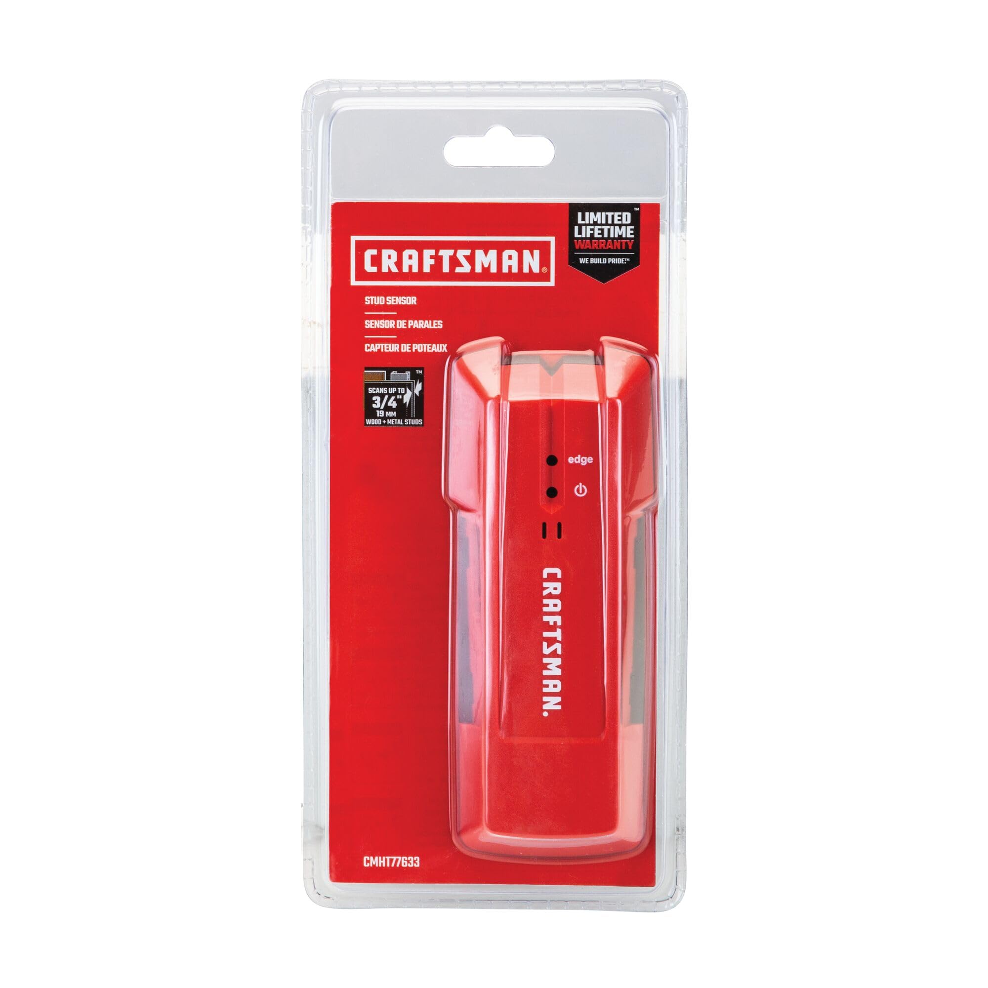 Foto 6 pulgar | Stud Finder Craftsman Cmht77633 De 3/4 Pulgadas De Profundidad Para Pared - Venta Internacional.