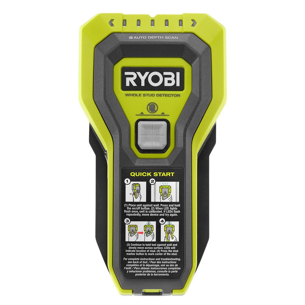 Foto 2 pulgar | Detector De Madera Y Metal Ryobi Esf5002 Stud Finder - Venta Internacional.