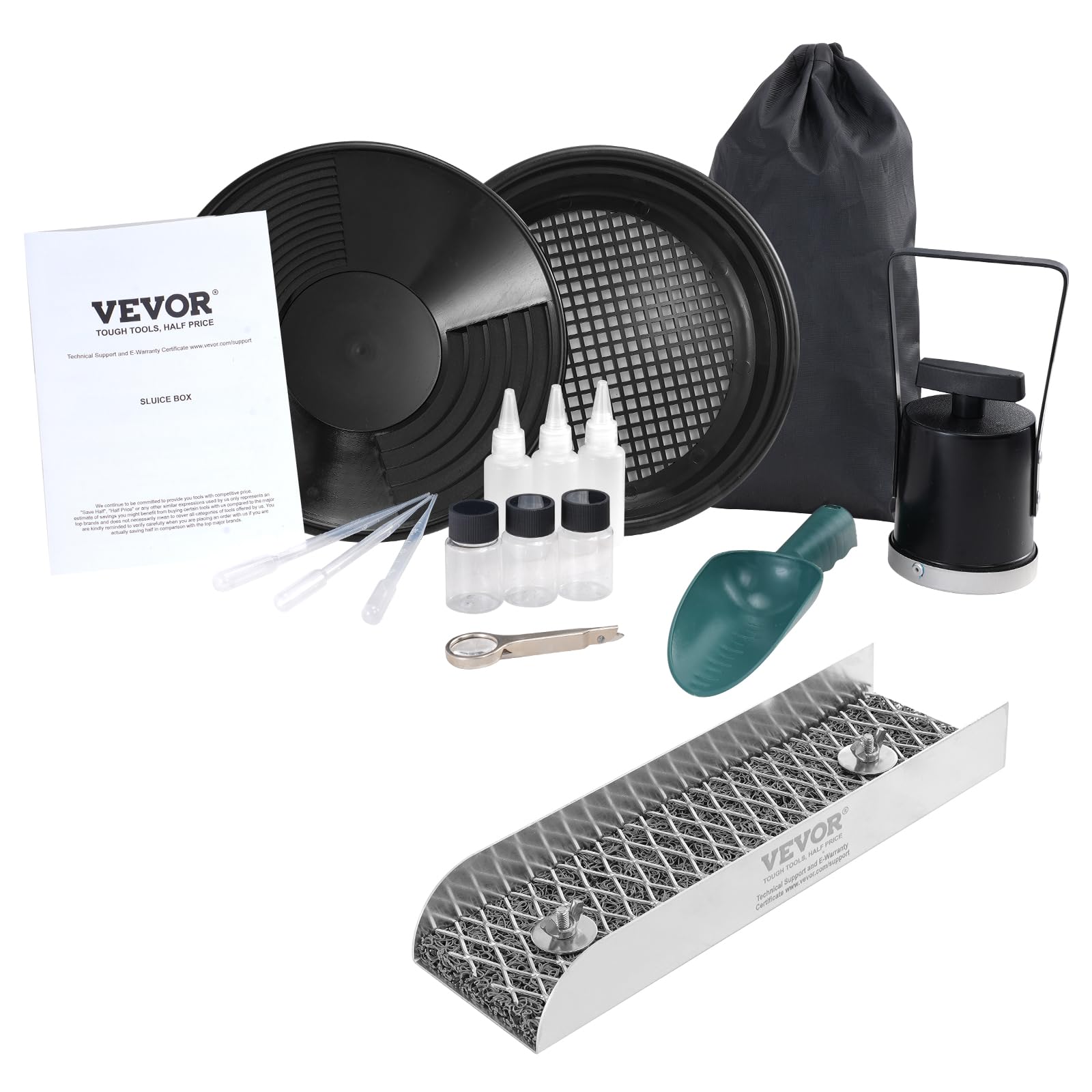Foto 2 pulgar | Kit De Barrido Dorado Vevor Mini Esclusa Con Accesorios, 16 Piezas - Venta Internacional.