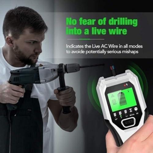 Foto 6 pulgar | Escáner De Pared Stud Finder Folai 5 En 1, Inteligente Mejorado Con Pantalla Lcd - Venta Internacional.
