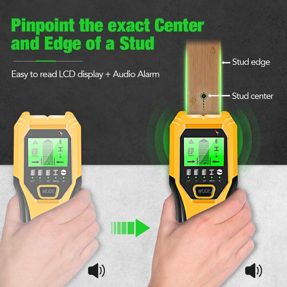 Foto 6 | Escáner De Pared Stud Finder Folai 5 En 1, Inteligente Mejorado Con Pantalla Lcd - Venta Internacional.
