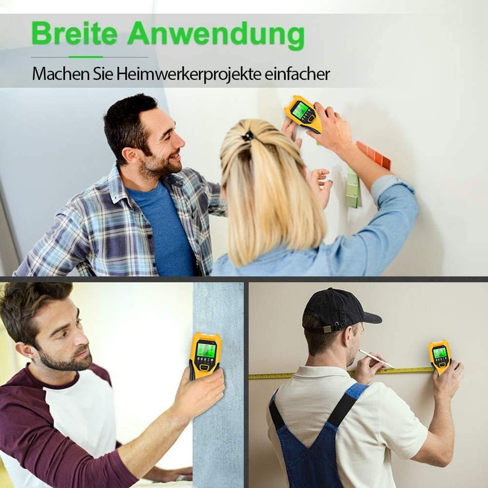 Foto 7 | Escáner De Pared Stud Finder Folai 5 En 1, Inteligente Mejorado Con Pantalla Lcd - Venta Internacional.