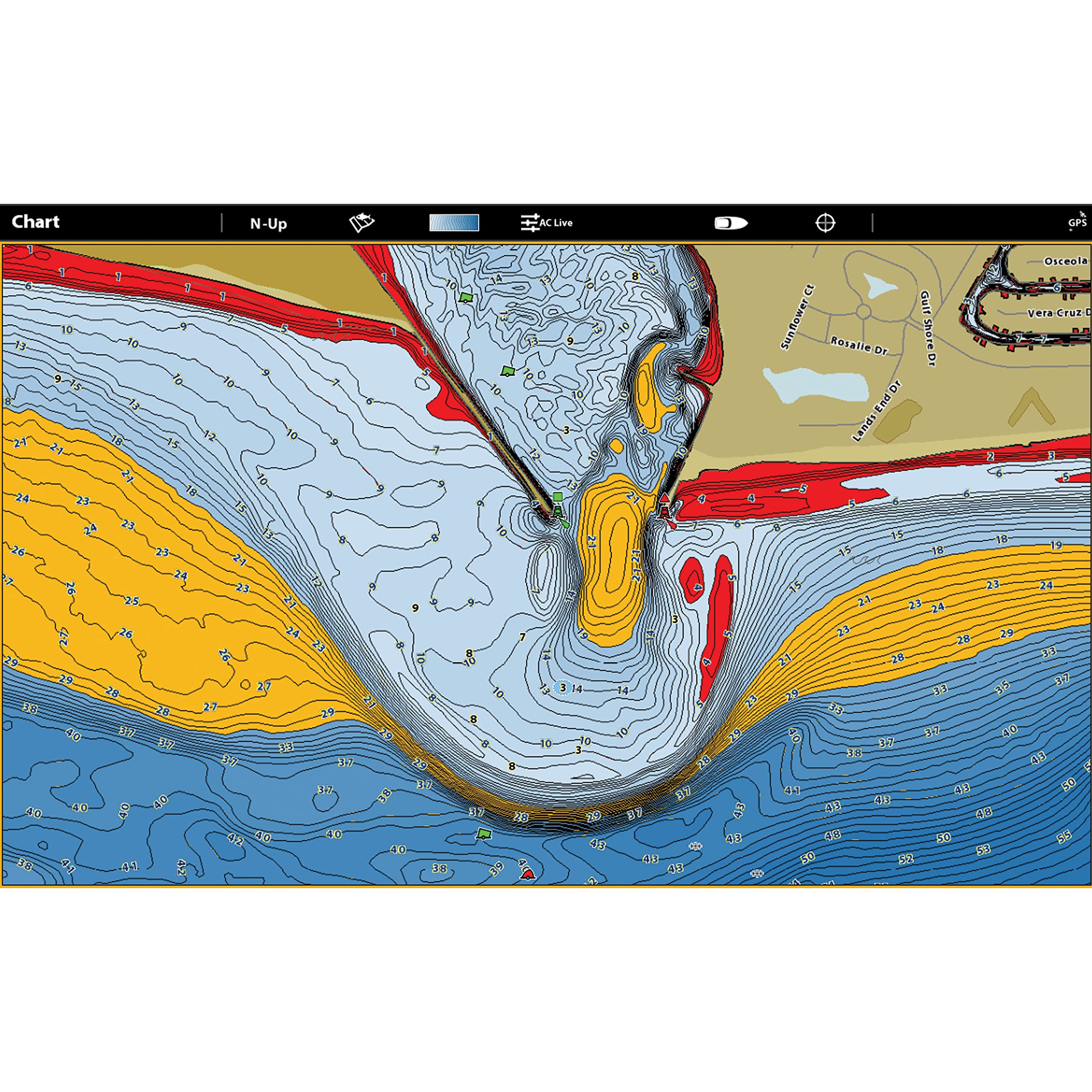 Foto 4 pulgar | Fishfinder Humminbird 602020-1 Lakemaster Premium Ontario V1 - Venta Internacional.