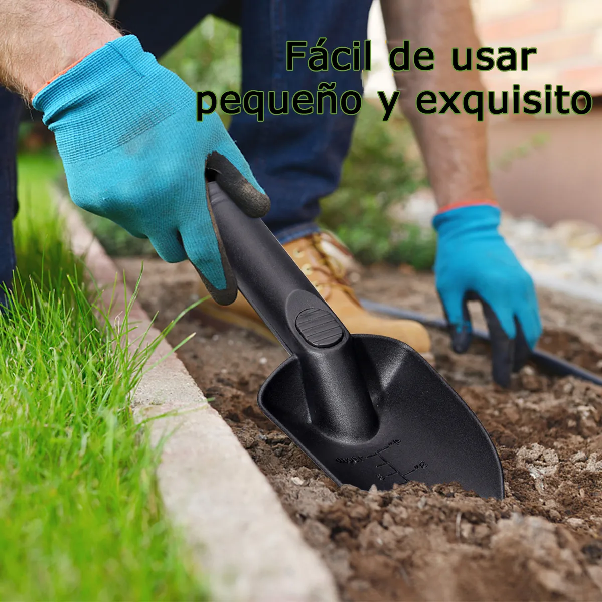 Foto 3 | Cuchara Y Pala Lab.g  Para Arena Para La Detección De Metales Negro