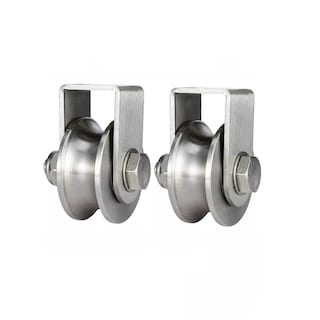 Foto 1 | Polea De Carga Con Capacidad Para 0.3 Toneladas 2pcs Eo Safe Imports Esi-14854 Plata