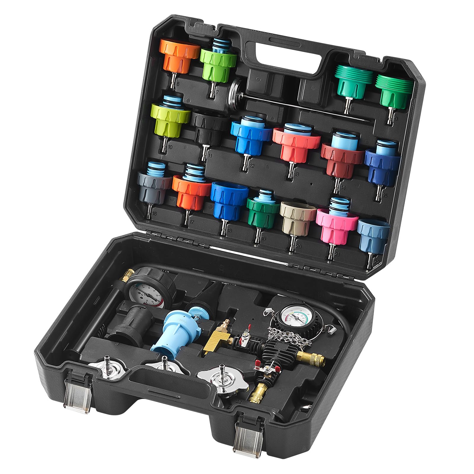 Foto 2 pulgar | Kit De Medidor De Presión De Radiador Vevor, 28 Piezas, Para Automóviles Y Motocicletas - Venta Internacional.