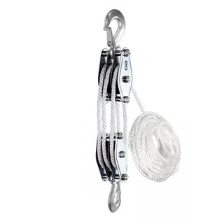 Foto 1 | Polea Garrucha Bloque Elevadora Estándar Eo Safe Imports Esi-18759 Plata