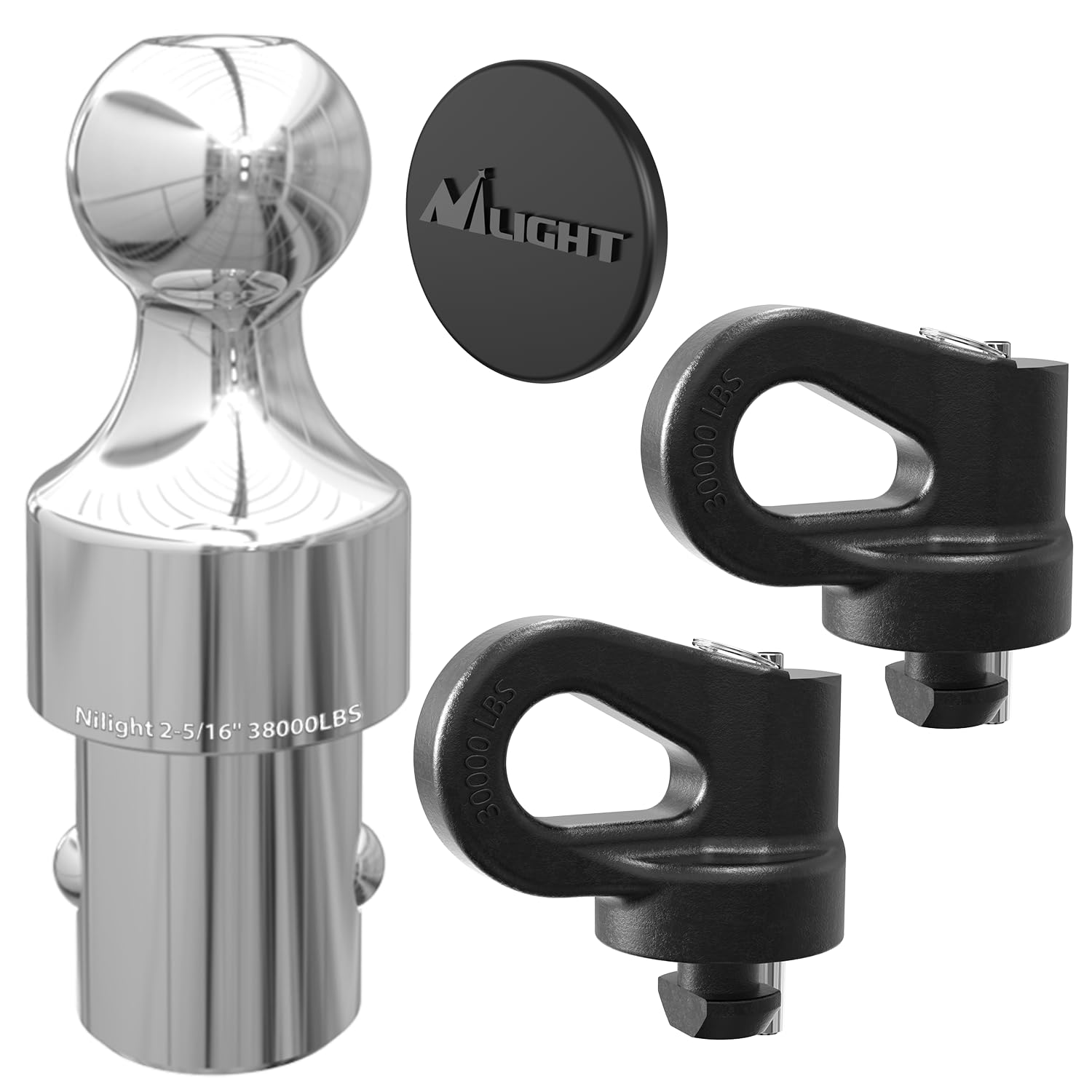 Foto 3 pulgar | Kit De Enganche Tipo Cuello De Cisne, Sistema Nilight Puck Para Chevrolet Ford - Venta Internacional.
