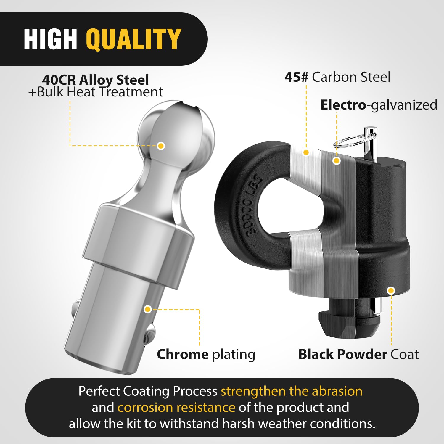 Foto 5 pulgar | Kit De Enganche Tipo Cuello De Cisne, Sistema Nilight Puck Para Chevrolet Ford - Venta Internacional.