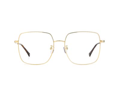 Foto 2 | Armazón Oftálmico Polaroid Pld D428/g Cuadrado color Dorado Unisex