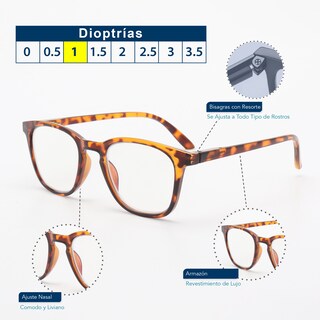 Foto 3 | Magma Life Lentes Blue Light Para Computadora Y Lectura 1.0 Dioptrías Pack De 5 Gafas Con Armazones Modernos