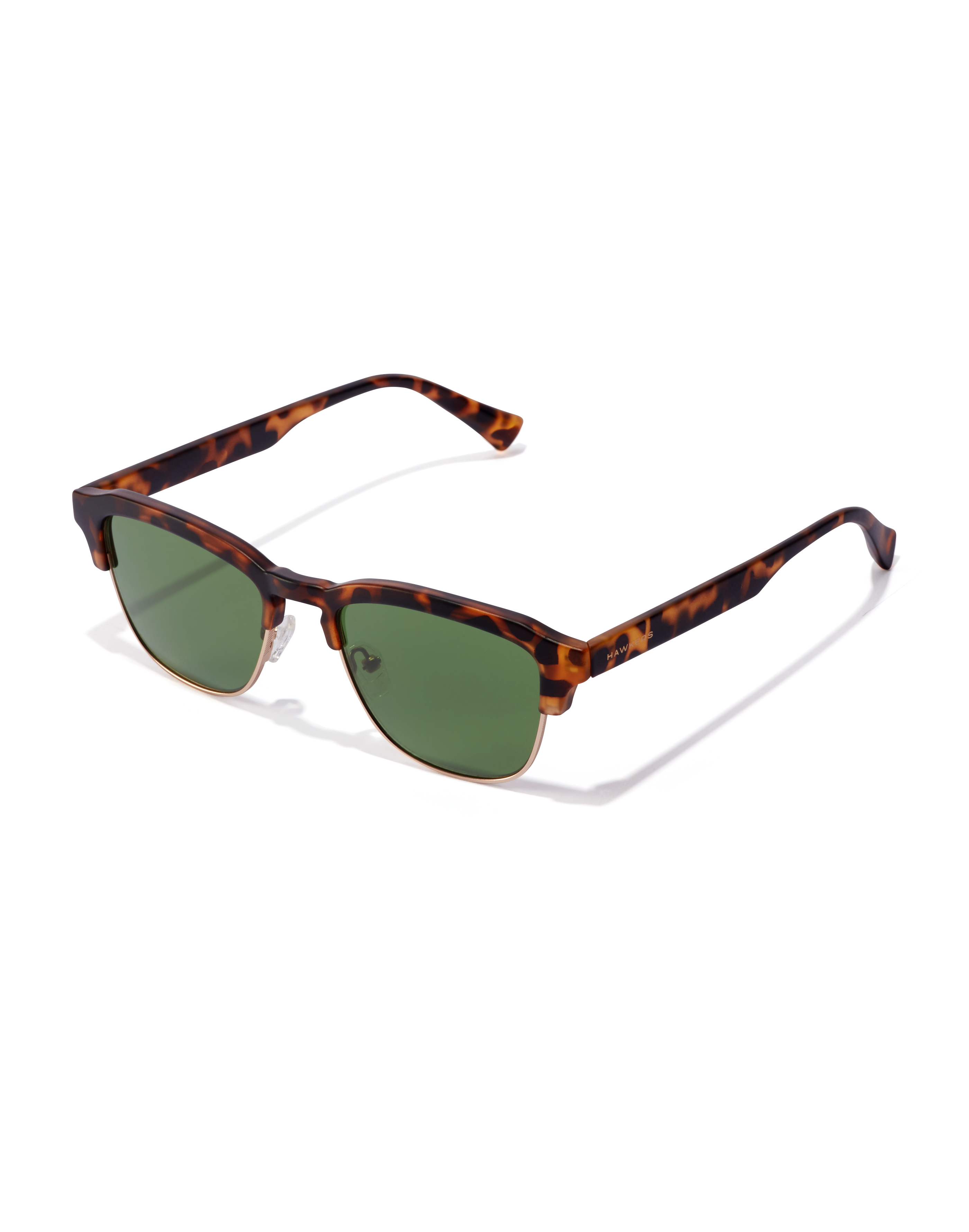 Lentes Green New Classic para Hombre y Mujeres UV400 Hawkers color Café