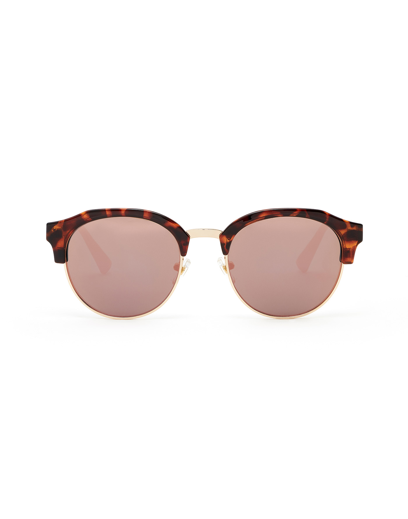 Foto 3 pulgar | Lentes Carey Rose Gold Classic Rounded para Hombre y Mujeres Uv400 Hawkers color Marrón