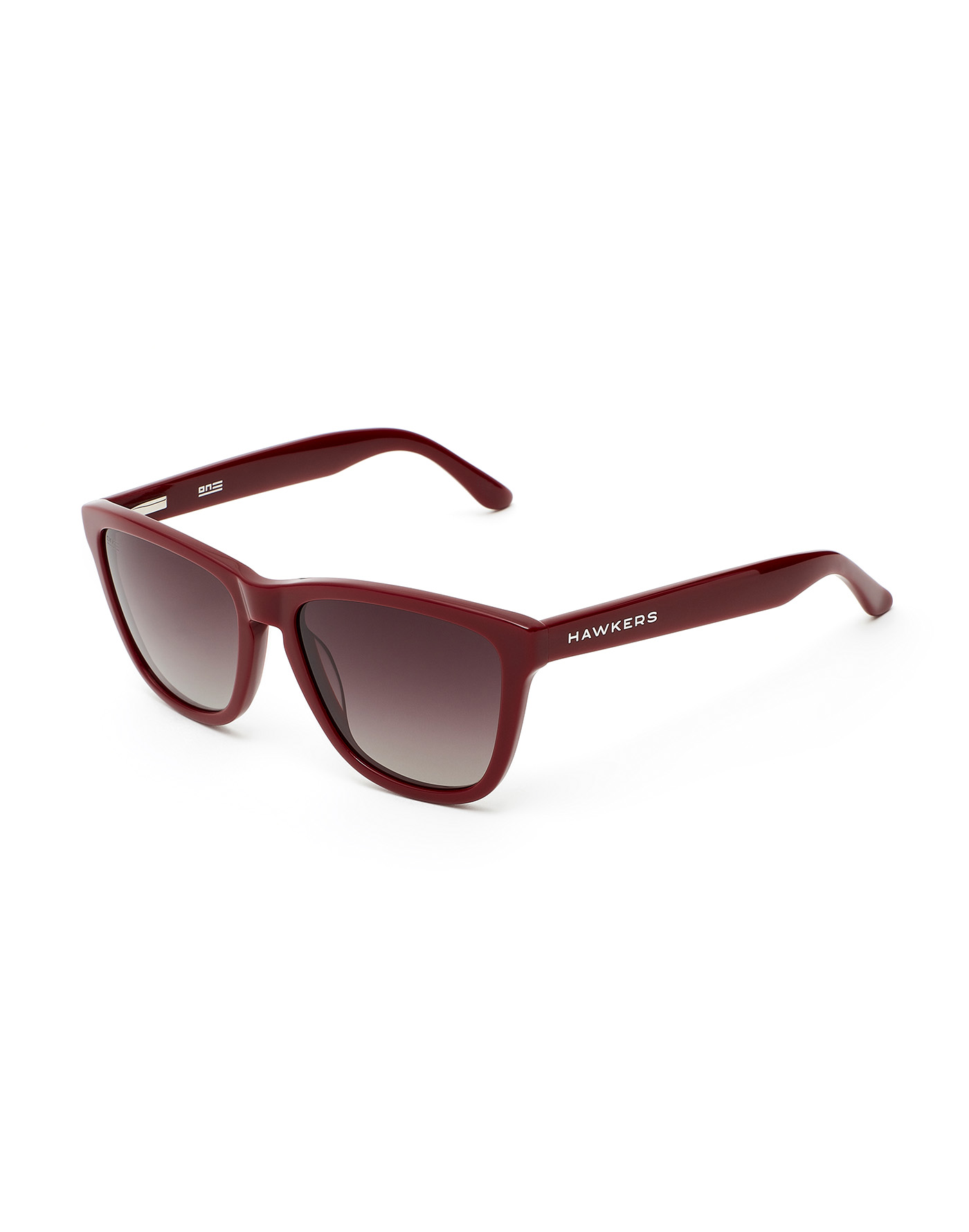 Foto 2 pulgar | Lentes Diamond Burgundy Dark ONE X  para Hombre y Mujeres UV400 Hawkers color Rojo