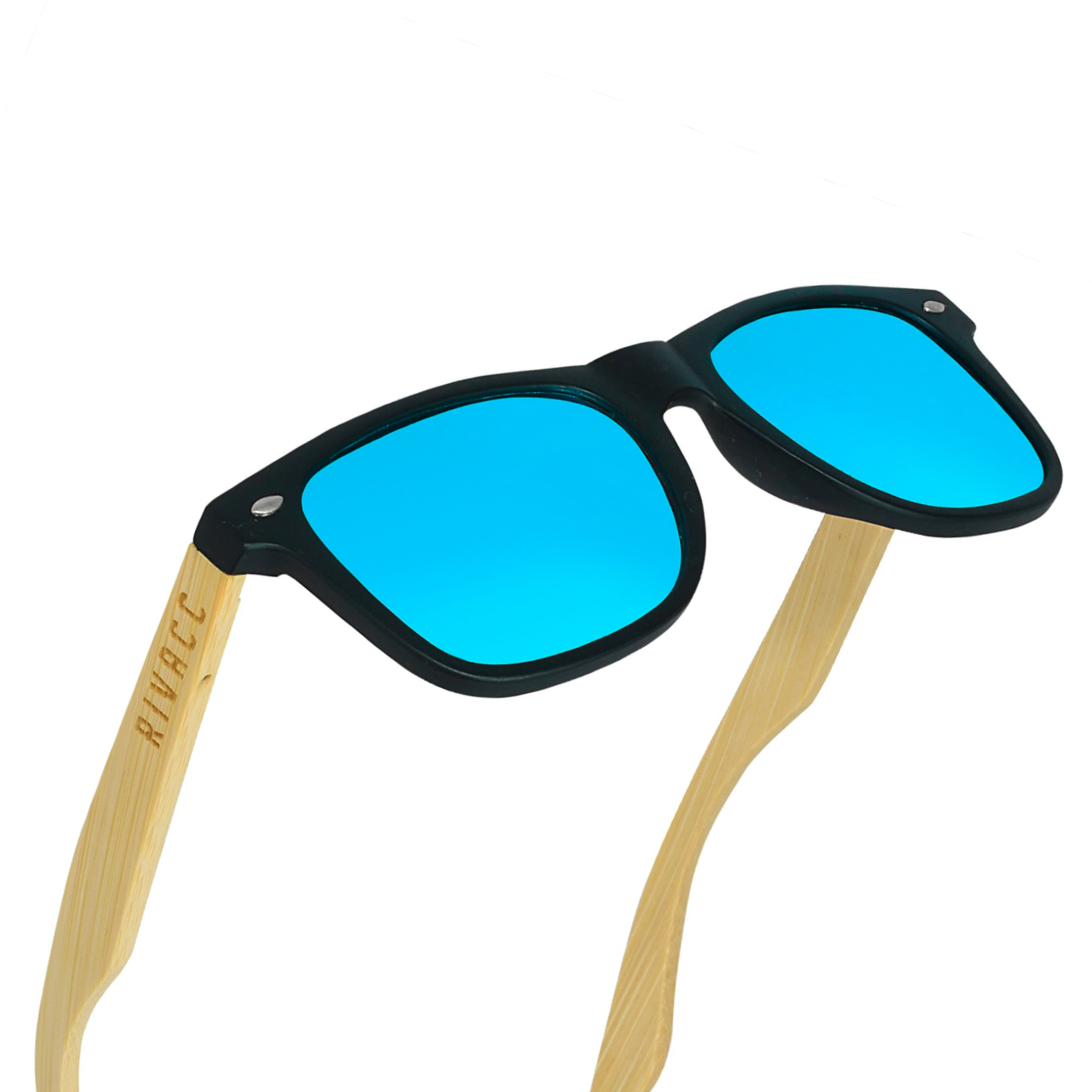 Foto 5 | Lentes de Sol Rivacc Diseño New York - Blue Mirror color Marrón Unisex