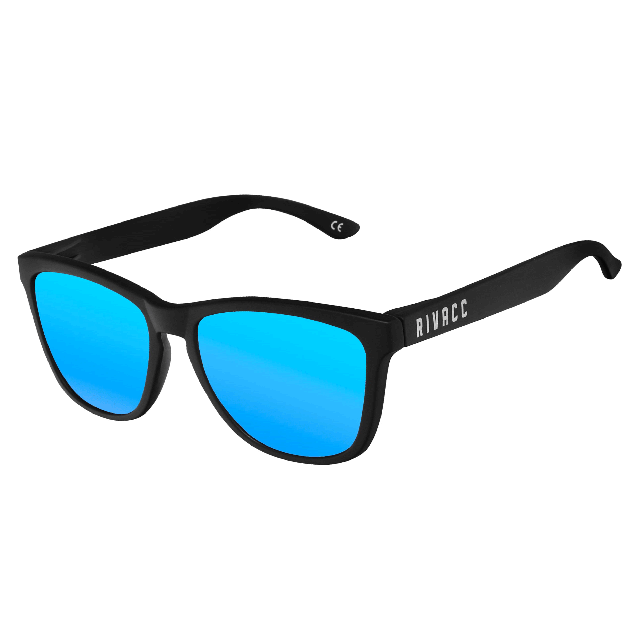 Lentes de Sol Rivacc Diseño Paris - Blue Mirror color Azul Unisex