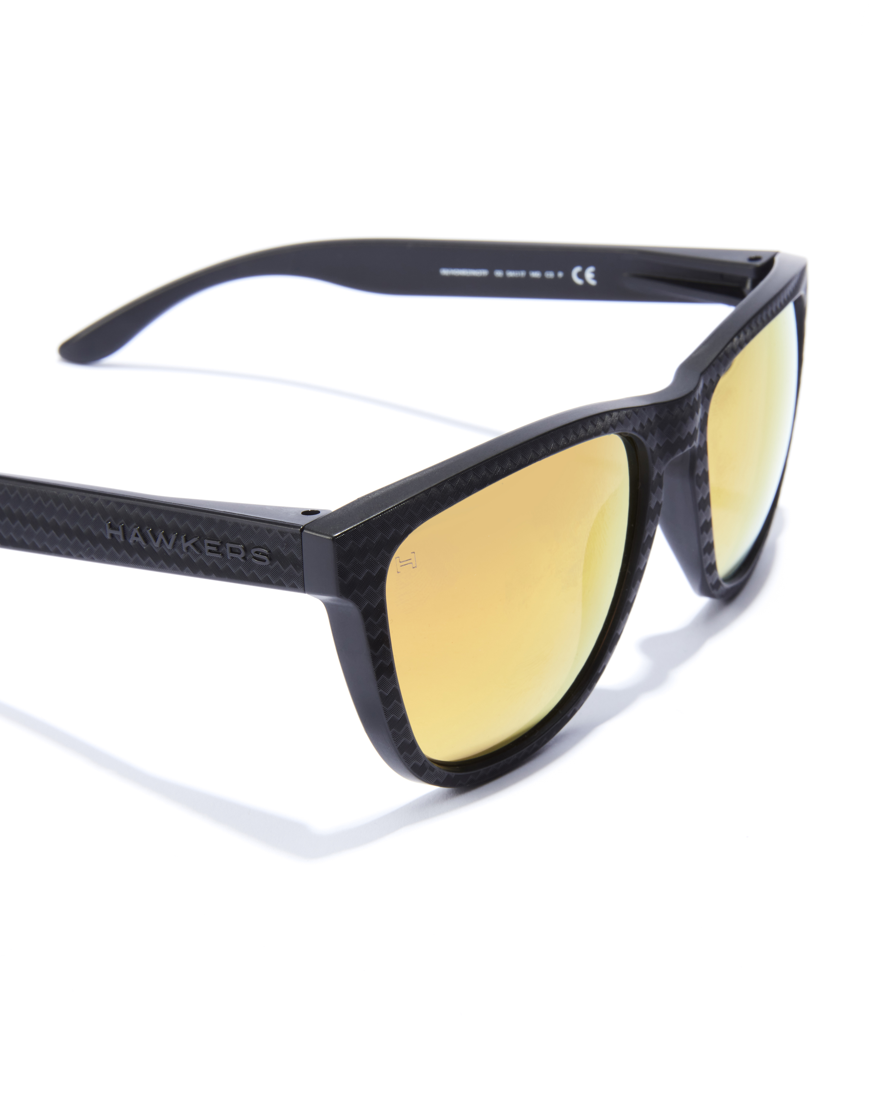 Foto 4 pulgar | Lentes Hawkers One Raw Carbono Polarized Daylight para Hombres y Mujeres Uv400 color Anaranjado