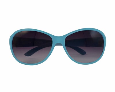 Foto 2 | Lentes de Sol Wallis Armazón Azul Turquesa Varillas con Detalle Micas Humo Degradado
