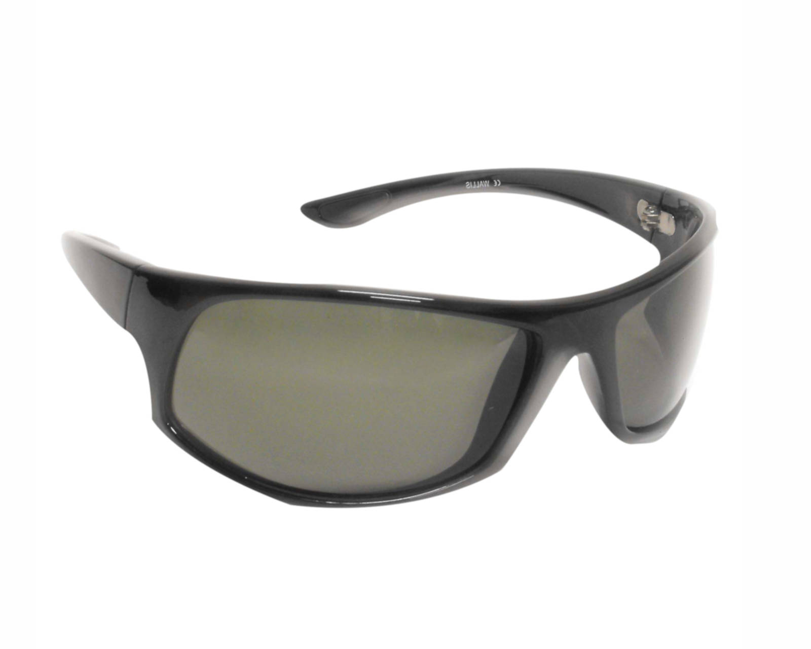 Lentes Polarizados Wallis Armazón y Varillas Negro Micas Humo